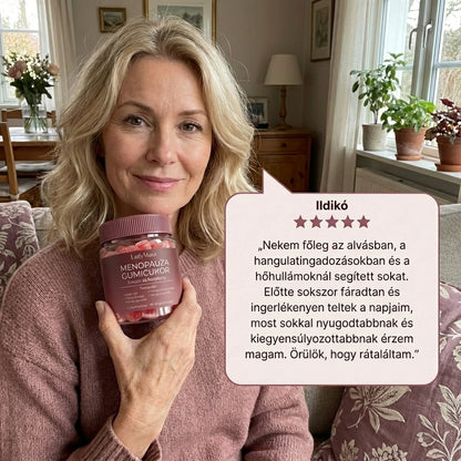 LadyMaxx™ gumicukor - Változókor arany köntösben