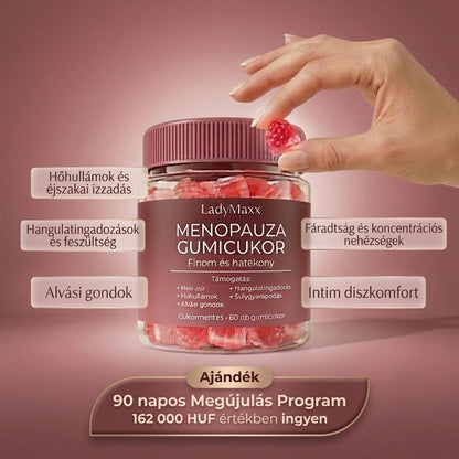 LadyMaxx™ gumicukor - Változókor arany köntösben